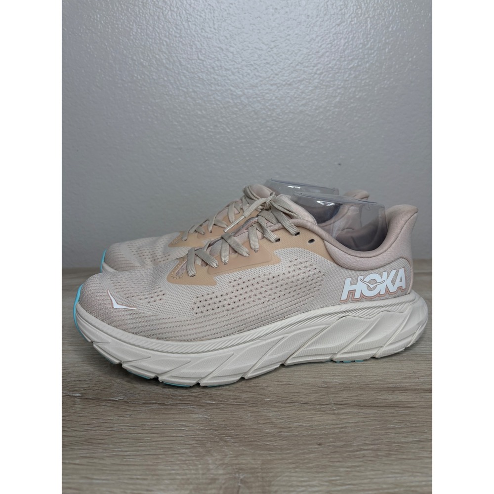 Hoka Arahi 7 Rose Quarts & Illusion Running Shoes Sneakers Size 8.5